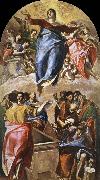 El Greco The Assumption of the Virgin oil painting artist